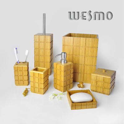 9 Piece Bamboo Bathroom Sets WBB0469A